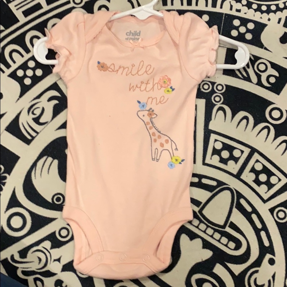 Baby girls onesie shortsleeved
